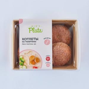 Family Plate Телятина котлеты, 6 шт 390 гр